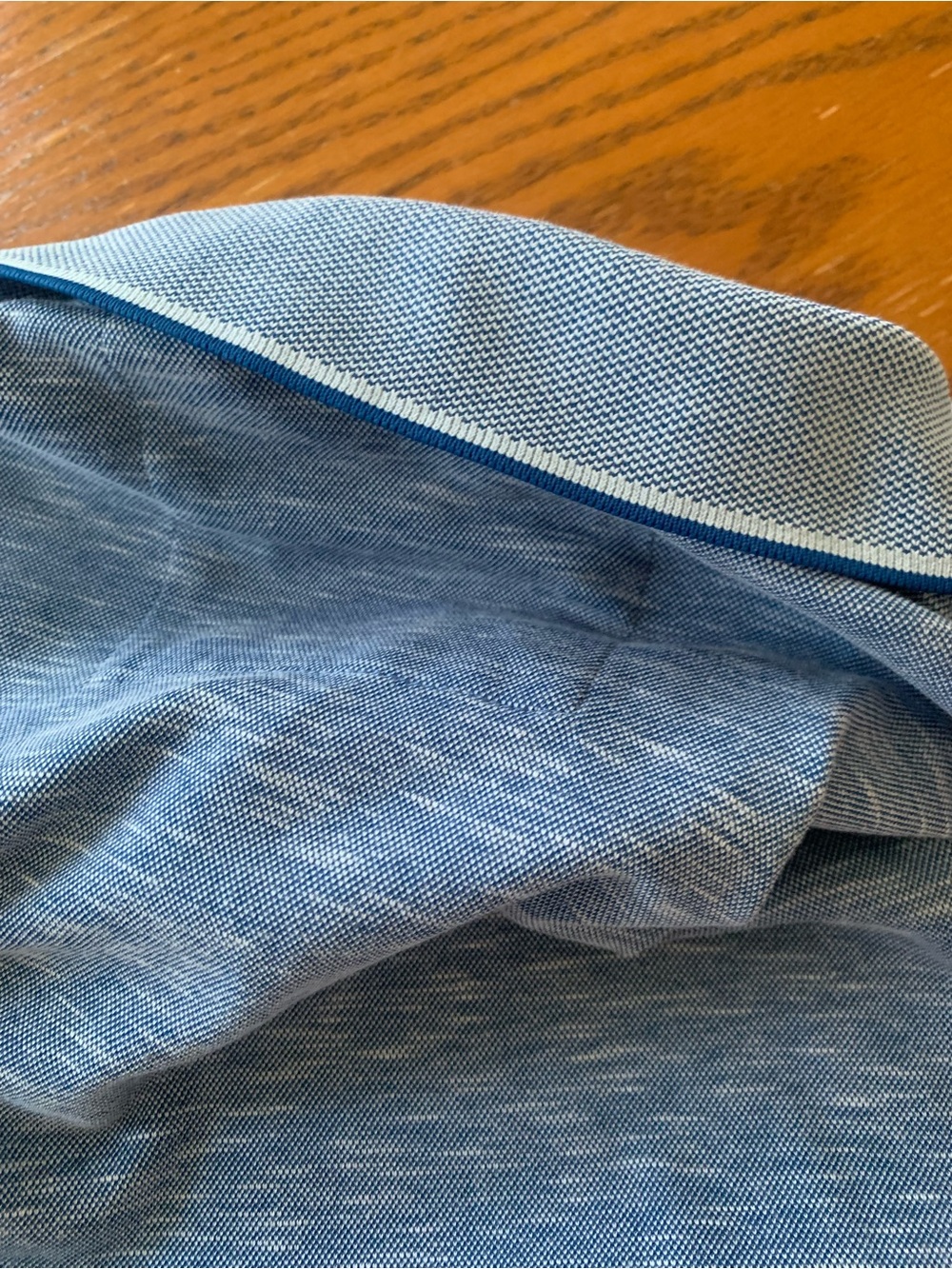 Denim & Flower Polo Shirt - Picture 15 of 15
